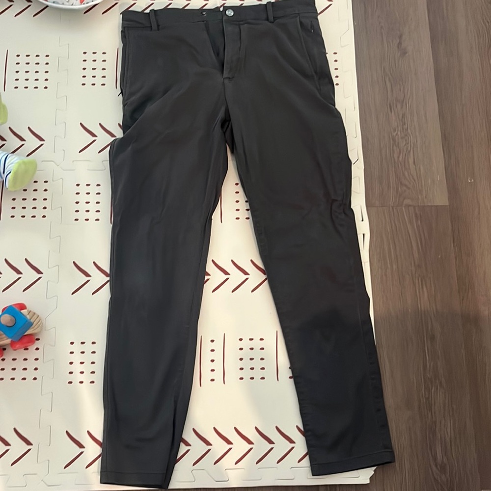 Mens Birddog pants. Dark grey color.